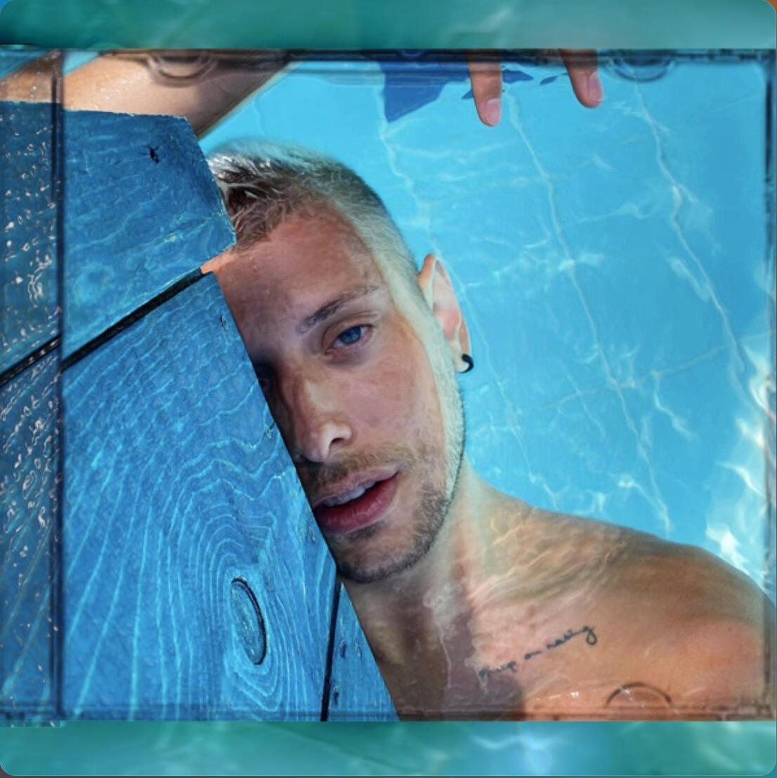 Queer artist Xandre Bianco. Pool Edition. Xandre Bianco electronic artist live Stockholm